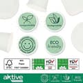 Miniatyrbild 2 av 2: Ekologisk engångsservis - AKTIVE - 71345 Procos - 70 stycken - Papper - 10 personer