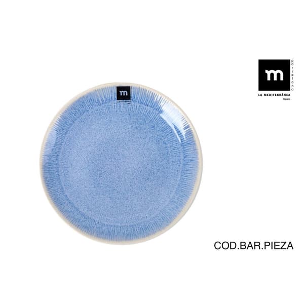 Desserttallerken La Mediterránea Calobra Blå (24 enheder)