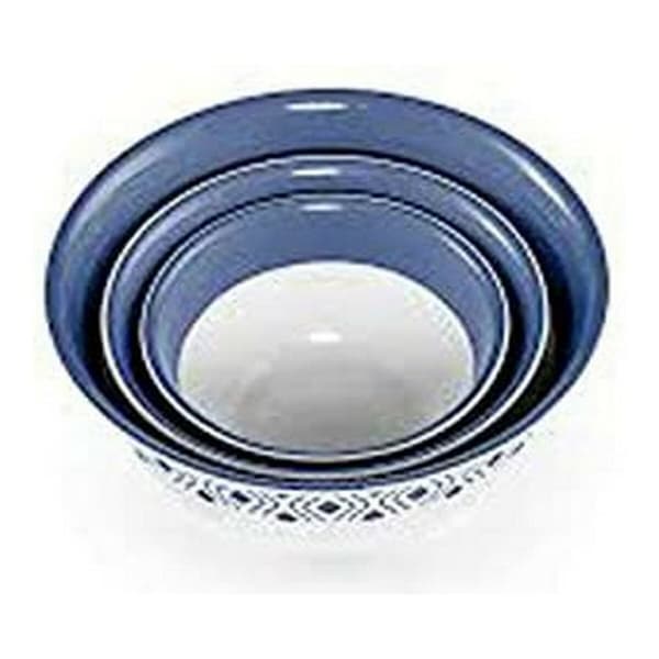 Skål Stefanplast 55201 Blå Plast (3 Delar)