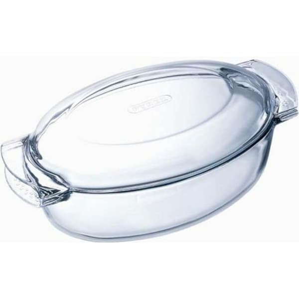 Ovn Fad Pyrex 1040712 Hvid Gennemsigtig Hærdet glas 6 L 4,5 g 4,5 L