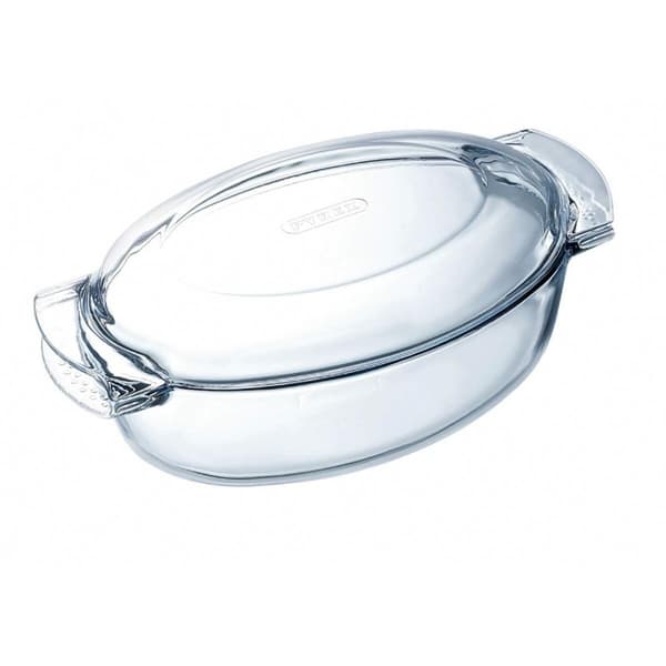 Ovn Fad Pyrex 1040712 Hvid Gennemsigtig Hærdet glas 6 L 4,5 g 4,5 L