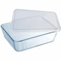 Miniatyrbild 3 av 11: Behållare för matkonservering Pyrex Vit Transparent Rektangulär 1,5 L
