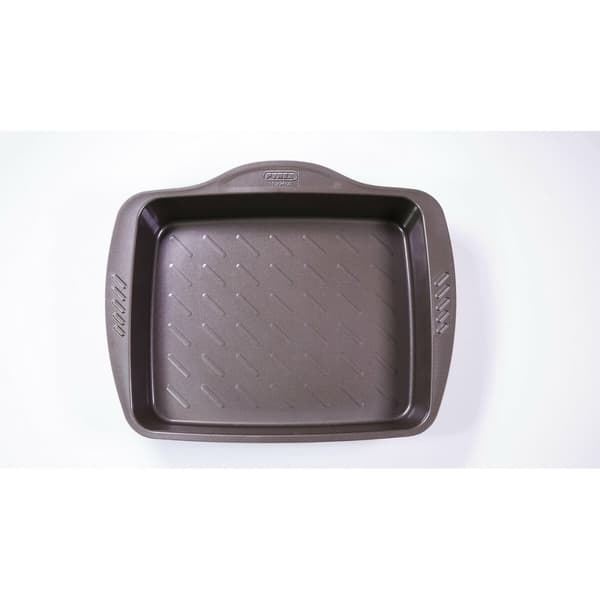 Ugnsplåt Med Nonstick Beläggning Pyrex Brun Svart Metall Stål
