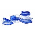 Miniatyrbild 5 av 11: Behållare för matkonservering Pyrex Blå Transparent Rektangulär
