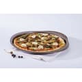 Miniatyrbillede 7 af 11: Pizza form Pyrex Brun Sort Metal
