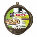 Miniatyrbillede 1 af 11: Pizza form Pyrex Brun Sort Metal