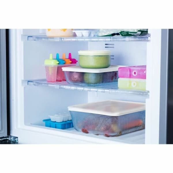 Mad Bevarelse Container Pyrex Hvid Gennemsigtig Rektangulær 1,5 L