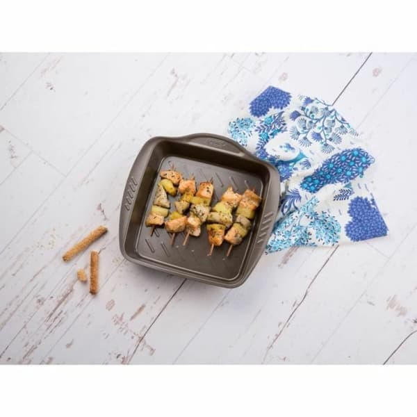 Ovn Fad Pyrex Brun Metal