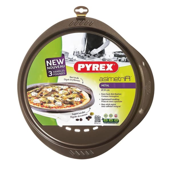 Pizza form Pyrex Brun Sort Metal
