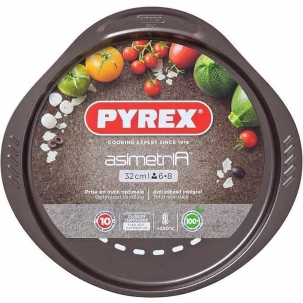 Pizza form Pyrex Brun Sort Metal