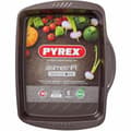 Miniatyrbild 11 av 11: Ugnsplåt Med Nonstick Beläggning Pyrex Brun Svart Metall Stål