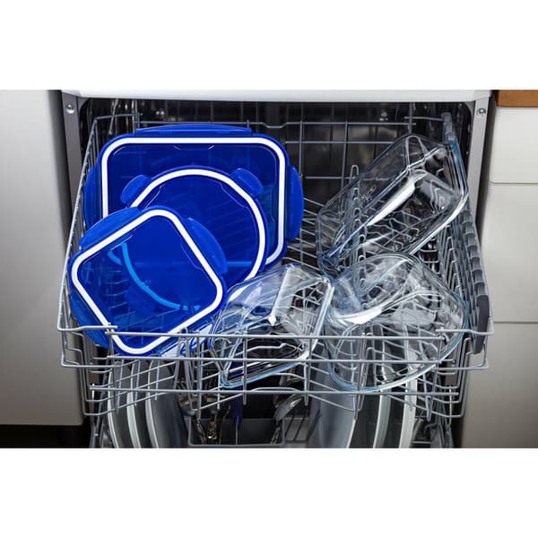 Ruoan säilytysrasia Pyrex Sininen Läpinäkyvä 800 ml (2 osaa)