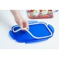 Miniatyrbilde 8 av 11: Mat bevaring Container Pyrex Blå Gjennomsiktig Rektangulær 800 ml
