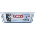 Miniatyrbild 11 av 11: Behållare för matkonservering Pyrex Vit Svart Transparent Clear Rektangulär