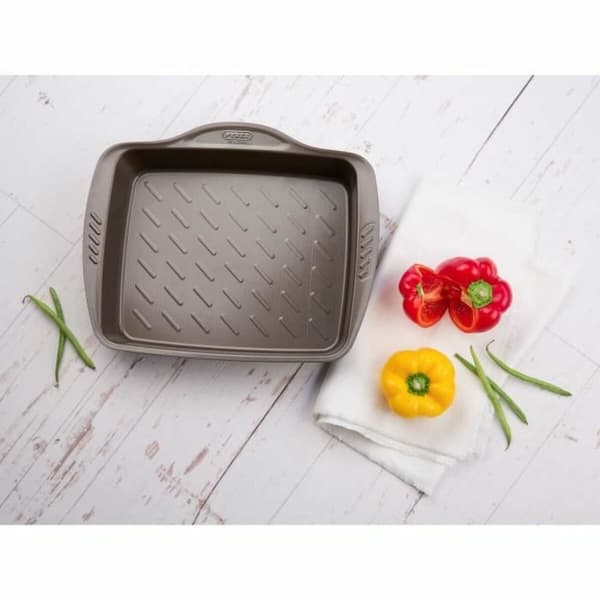 Ugnsplåt Pyrex Brun Svart Metall