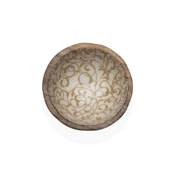 Skål Versa Serpentine Bambus Porcelæn Mangotræ