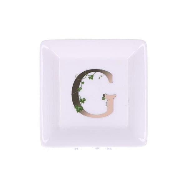La Porcellana Bianca fyrkantig tallrik 10 cm mönster gP00461010G