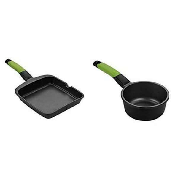 Grill BRA A121459 Musta Metalli Alumiini Ø 28 cm 1 L