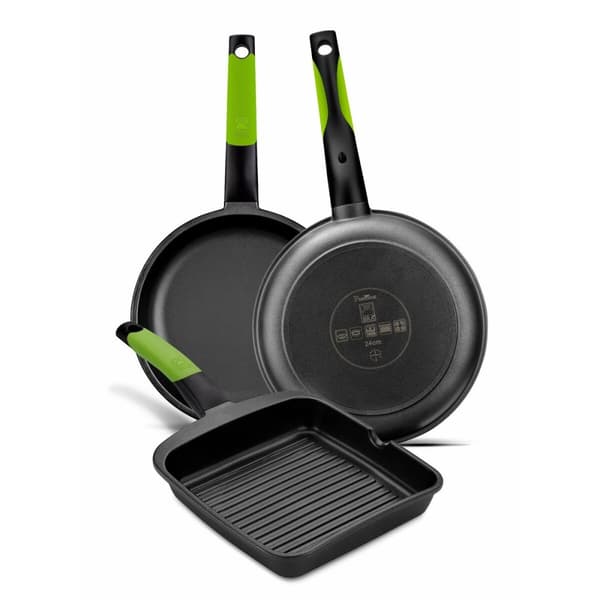 Grill BRA A121459 Musta Metalli Alumiini Ø 28 cm 1 L