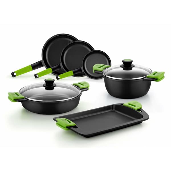Grill BRA A121459 Musta Metalli Alumiini Ø 28 cm 1 L