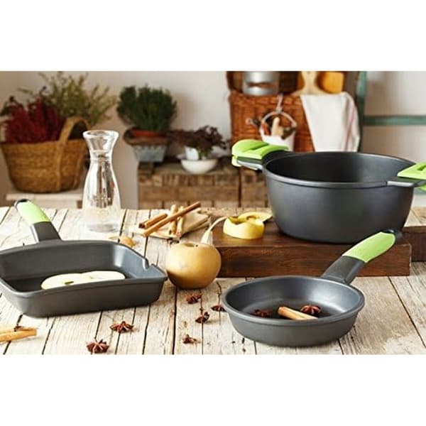Grill BRA A121459 Musta Metalli Alumiini Ø 28 cm 1 L