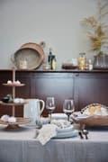 Miniatyrbillede 3 af 11: FURNLUX TALLERKEN CAMILLE BEIGE 19CM