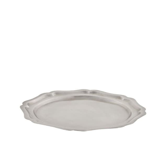 FURNLUX TALLERKEN PHILINE SØLV 31CM