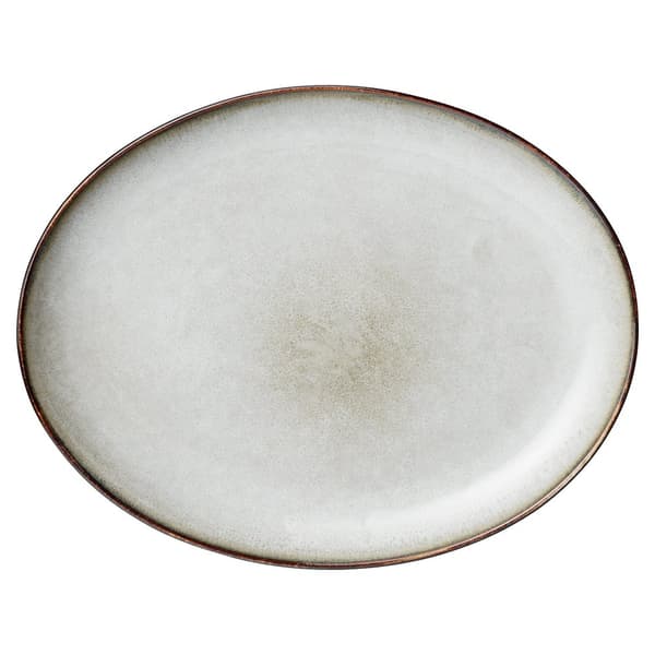 FURNLUX TALLRIK AMERA GRÅ 23CM