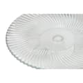 Miniatyrbillede 2 af 3: Flad Plade Home ESPRIT Gennemsigtig Krystal 26 x 26 x 8 cm