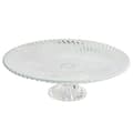 Miniatyrbillede 1 af 3: Flad Plade Home ESPRIT Gennemsigtig Krystal 26 x 26 x 8 cm