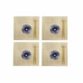 Miniatyrbild 1 av 4: Sushiset DKD Home Decor 14,5 x 14,5 x 31 cm Blå Vit Stengods Orientalisk (16 Delar)