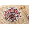 Miniatyrbild 4 av 4: Sushiset DKD Home Decor 14,5 x 14,5 x 31 cm Multicolour Mandala Stengods Orientalisk (16 Delar)