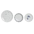 Miniatyrbild 1 av 4: Servissats DKD Home Decor Blå Vit Porslin 18 Delar 27 x 27 x 3 cm