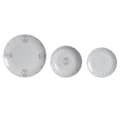 Miniatyrbild 1 av 4: Servissats DKD Home Decor Vit Rosa Porslin Scandi 18 Delar 27 x 27 x 3 cm