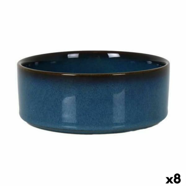 Tilltuggsset La Mediterránea Chester Blå 20 x 8 cm 20 x 20 x 8 cm (8 antal)