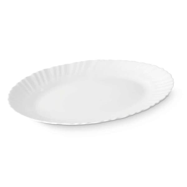 Servingsfat Vivalto LXYP-135 Vit Opalinglas 34 x 2,5 x 25 cm (18 antal)