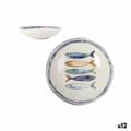Miniatyrbild 1 av 3: Djup tallrik La Mediterránea Peixe Ø 21 cm (12 antal)