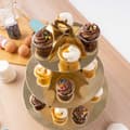 Miniatyrbild 8 av 9: Snacksbricka Algon 30 cm (24 antal)