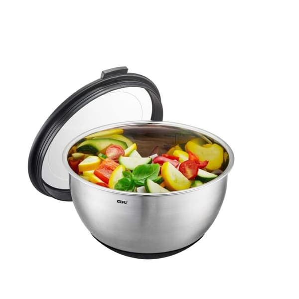 Behållare för matkonservering Gefu G-35055 Stål 4,5 L Rund (2 Delar) (2 antal)