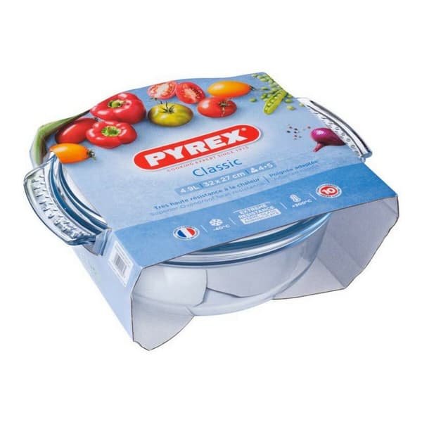 Kastrull med glaslock Pyrex 118A000/5043 Transparent