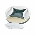 Miniatyrbillede 2 af 4: Sæt til appetizere DKD Home Decor Træ 22 x 22 x 1 cm Ark Grøn Stentøj