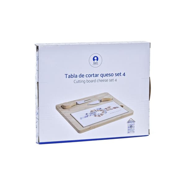 Ostebræt DKD Home Decor Bambus Stentøj 24,5 x 20 x 1,2 cm Sømand