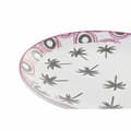 Miniatyrbillede 3 af 3: Madlavningssæt DKD Home Decor Blå Multifarvet Turkisblå Porcelæn Kolonistil Afrikansk mand 27 x 27 x 2,5 cm 18 Dele (18 pcs)