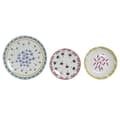 Miniatyrbillede 1 af 3: Madlavningssæt DKD Home Decor Blå Multifarvet Turkisblå Porcelæn Kolonistil Afrikansk mand 27 x 27 x 2,5 cm 18 Dele (18 pcs)