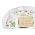 Miniatyrbillede 2 af 3: Snack bakke DKD Home Decor Multifarvet Natur Bambus Stentøj Tropisk 23,5 x 23,5 x 7 cm