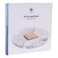 Miniatyrbillede 3 af 3: Snack bakke DKD Home Decor 23,5 x 23,5 x 3 cm Multifarvet Stentøj