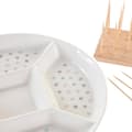 Miniatyrbillede 2 af 3: Snack bakke DKD Home Decor 23,5 x 23,5 x 3 cm Multifarvet Stentøj