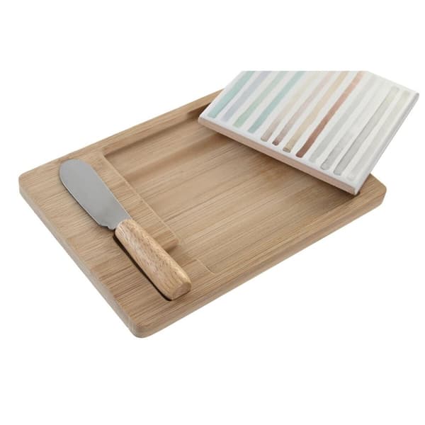 Snack bakke DKD Home Decor 21,5 x 11,8 x 1,5 cm Stentøj