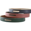 Miniatyrbillede 2 af 3: Bakke DKD Home Decor 38 x 38 x 5,5 cm (3 Dele)