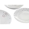 Miniatyrbillede 2 af 4: Madlavningssæt DKD Home Decor Hvid Pink Porcelæn Scandi 18 Dele 27 x 27 x 3 cm